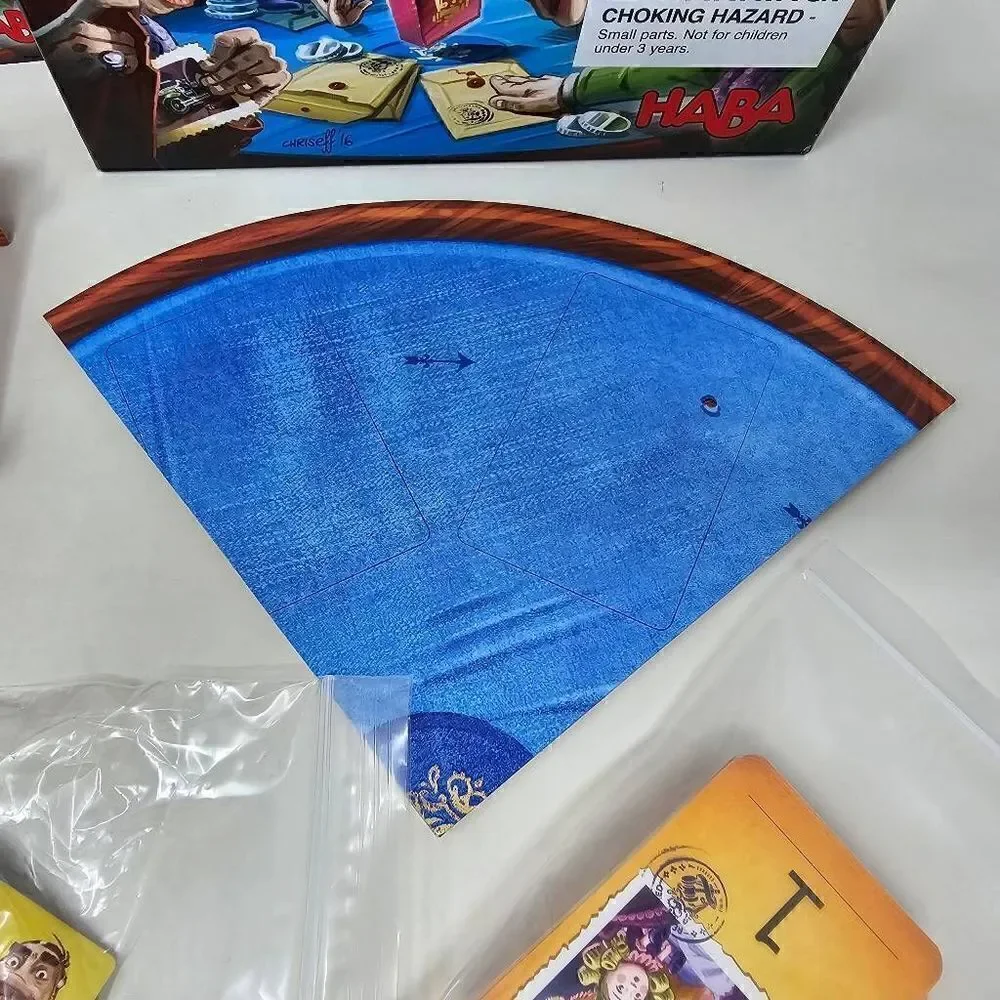 LADY RICHMOND BOARD GAME HABA FAMILY SPANISH GERMAN 2-5 PLAYERS COMPLETE